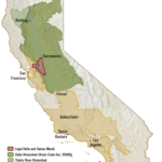 Delta Plan study area Delta Stewardship Council